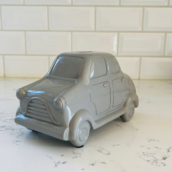Pottery Bark Kids Gray Car Coin Bank - Picture 5 of 16